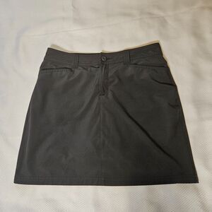 Eddie Bauer Adventurer 2.0 skort gray womens 4
